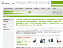 Tablet Screenshot of chameoxx.de